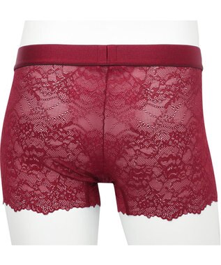 WACOAL MEN ボクサーパンツ 【レースボクサー】 美しさと快適さを追求 通気性 前閉じ WT3822 /ワコールメン エンジ