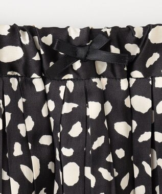 ANY KIDS レオパードスカート ブラック系