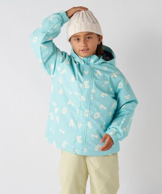 OP／FILA 【ocean pacific】スノーウェア上下セット サイズ調整機能付き ミント