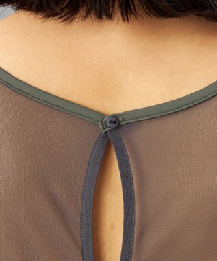 Chacott Chacott BALANCE メッシュコンビオールインワン カーキ