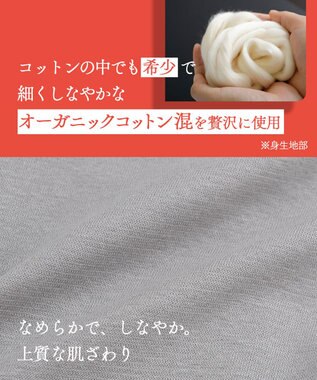 Wing ショーツ 【綿の贅沢 オーガニック】 はきこみ丈ふかめ EC3000 ウイング／ワコール ブラウン