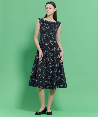TOCCA 【WEB限定カラーあり】BOUQUET OF MUGUET ドレス ブラック系5