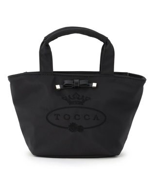 TOCCA CARVED LOGO POCHETTE ナイロンバッグ ブラック系