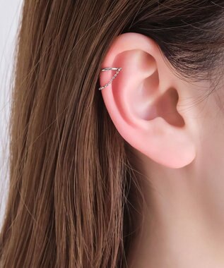 Phoebe 〈シリーズ累計販売10000点突破！〉シトラスイヤーカフ　シルバー