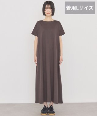 AMERICAN HOLIC 【選べる丈】フレアワンピース Black