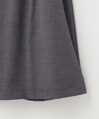 J.PRESS LADIES S ギャバストレッチ ワンピース グレー系