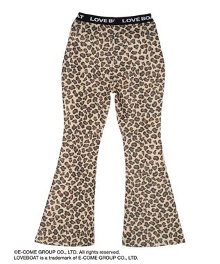 Green Parks ■別注　ＬＯＶＥ　ＢＯＡＴ　フレアパンツ Leopard