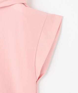 23区GOLF 【WOMEN】シアーストレッチ ショート丈フードベスト ピンク系