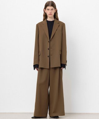 NAVE 【ReNAVE・洗える/UVカット】スパンポリエステル ジャケット カーキ系