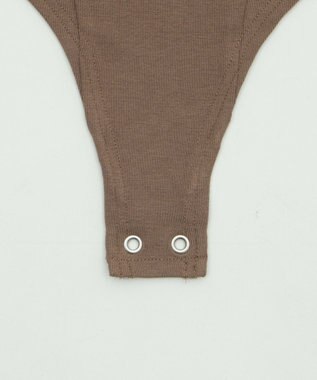 WEGO ボディスーツピチＴ ブラウン