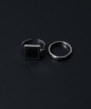 WEGO 2Pシグネットリング 柄1