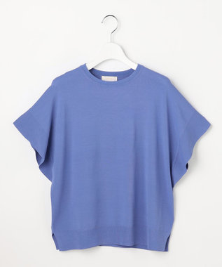 ANY SIS L 【アイスタッチ】フレンチスリーブ ニット