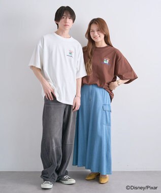 Green Parks トイストーリー／バックプリントＴシャツ Off White