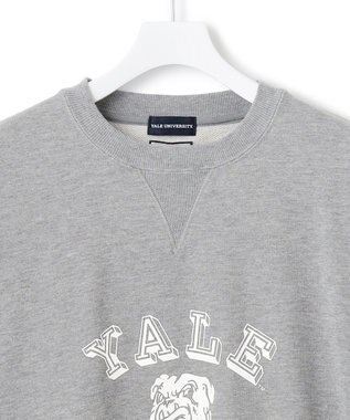 J.PRESS YORK STREET 【UNISEX】YALEブルドック裏毛スウェット ライトグレー系