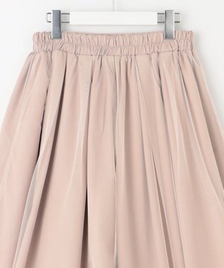 Feroux チュールレイヤード バルーンスカート ピンク系