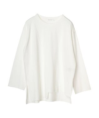 AMERICAN HOLIC アシンメトリー切替カットチュニック Off White