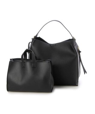 UNBILLION カシュカシュ cachecache / ミニトート付サイドポケット2wayトーバッグ