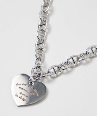 WEGO Lヘビーチェーンモチーフネックレス 柄2