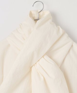 #Newans 【撥水/洗える】ビックスクエア中綿ベスト ホワイト