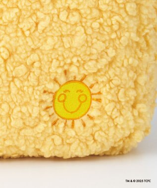 MOONBAT Care Bears(ケアベア) ボアバッグ B4サイズ 手洗い可能 ファイファー ライトイエロー