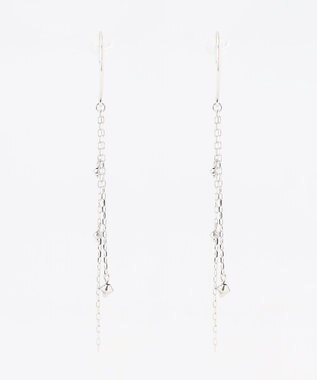 TOCCA 【WEB限定】SEEDS PIERCED EARRINGS K10ホワイトゴールドピアス ホワイトゴールド系