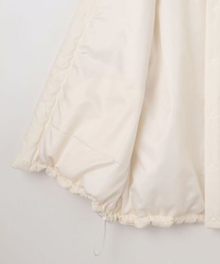 #Newans 【撥水/洗える】ビックスクエア中綿ベスト ホワイト