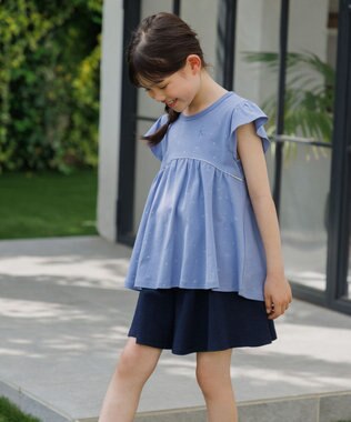 組曲 KIDS 【UVカット加工】【150-160㎝】アマノガワ チュニック ヨゾラ