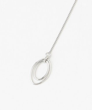 J.PRESS LADIES 【2way】ビジューラリエット ネックレス シルバー系