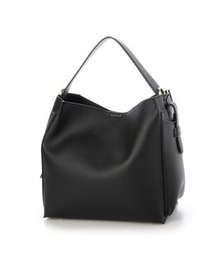 UNBILLION カシュカシュ cachecache / ミニトート付サイドポケット2wayトーバッグ ブラック