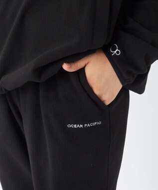 OP／FILA 【ocean pacific】 ハーフジッププルオーバー  スノーウェアレイヤー ブラック