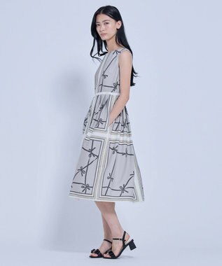 TOCCA RUBAN CARRE ドレス ブラウン系5