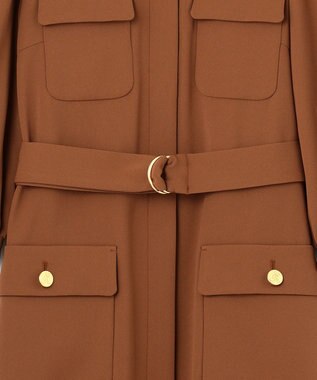 ミリタリーフロントジップワンピース / GRACE CONTINENTAL