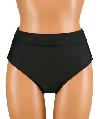 San-ai Resort（三愛水着楽園） ワコール定番商品カップ使用、GHIカップの大きなお胸に対応【グラマラスフィット】クロスワイヤーAライン水着　9D-M　【San-ai Resort（サンアイリゾート）】 ブラック