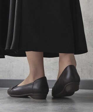 ASICS WALKING ペダラ レディース 2.0cm ヒール ブラウン系