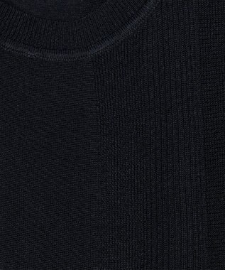JOSEPH クリスピーレーヨン　ショートスリーブニット Navy