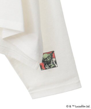 Green Parks ＳＴＡＲ　ＷＡＲＳ／リメイク風ロゴロンＴＥＥ White