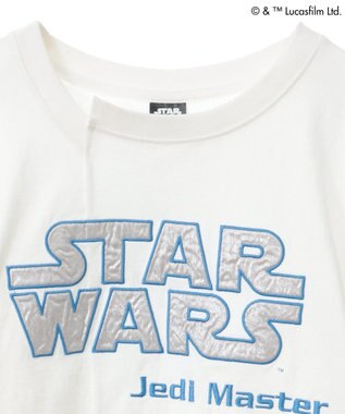 Green Parks ＳＴＡＲ　ＷＡＲＳ／リメイク風ロゴロンＴＥＥ White