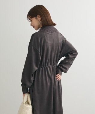 Green Parks ・ＥＬＥＮＣＡＲＥ　ＤＵＥスエードポンチドロストワン Charcoal Gray