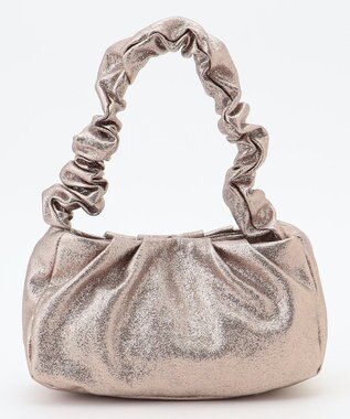 ANY SIS ソフトギャザーパーティ バッグ シャンパン