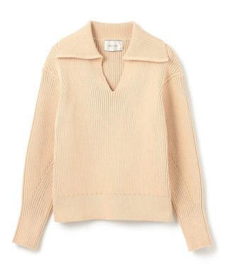 BEIGE， 【洗える】THURET / リブニット Cream