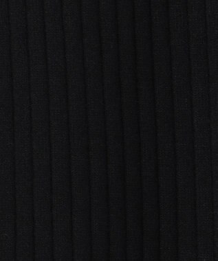 uncrave 【手洗い可】スムース ニット リブ スカート（uncrave STANDARD） ブラック