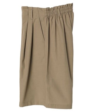 Green Parks 綿麻混ハーフパンツ Black