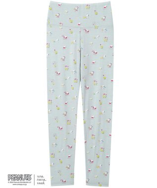 une nana cool 【スヌーピー】PEANUTS × une nana cool ハラマキ付きレギンス SNOOPY GY