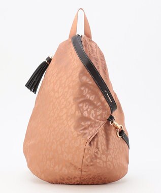 LA BAGAGERIE ジャカードスマートリュックサック レオパード