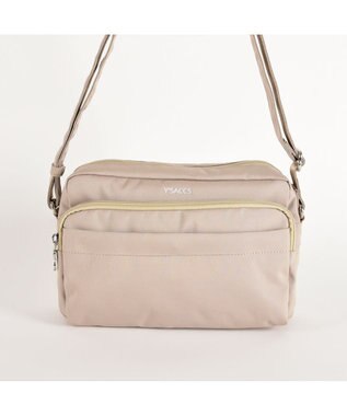 Y'SACCS サスティナブルポシェット ベージュ