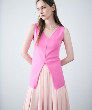 uncrave 2WAYタンクトップ ピンク