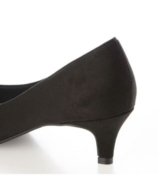 ing <Pitti>ポインテッドパンプス ブラックスエード