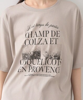 earth music&ecology ＰｈｏｔｏスリットＴ Beige