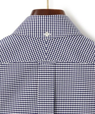 J.PRESS MEN 【WEB・一部店舗限定】ギンガムチェック 半袖シャツ/B.D ネイビー系3