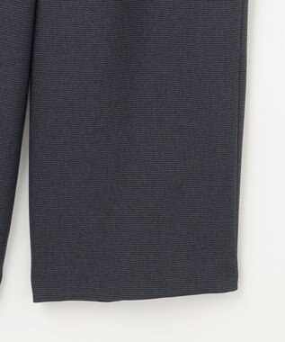 J.PRESS LADIES 【洗える】TUMUGITOピンヘッド ワイド パンツ ネイビー系